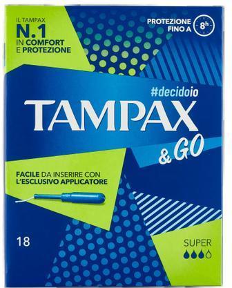 Actual product image Tampax e Go Super