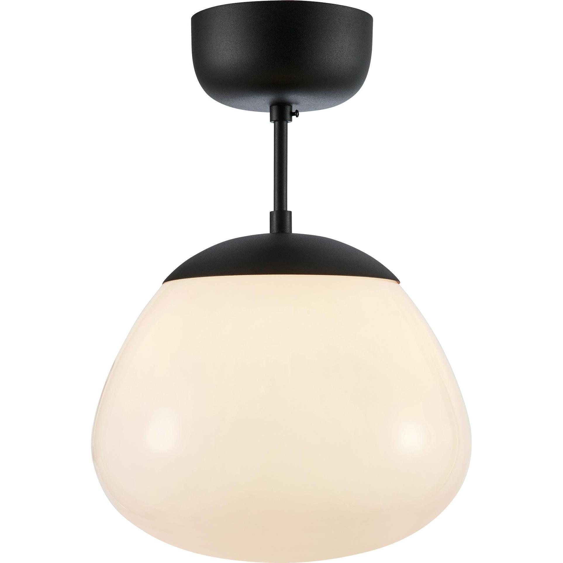 Markslöjd, Applique + Plafoniera, RISE Ceiling 1L White/Black