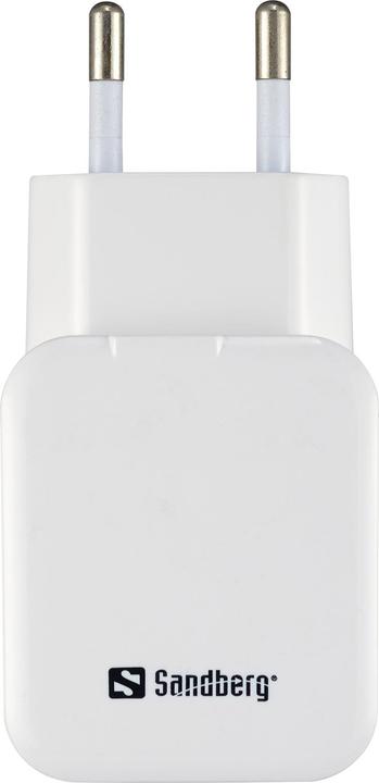 Produktbild Sandberg AC Charger Dual USB 2.4+1A EU (2 Ports)