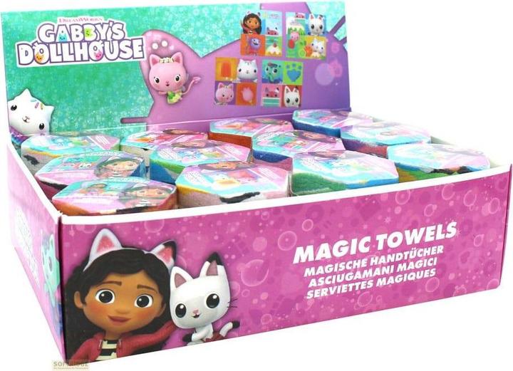 Immagine prodotto Gabby's Dollhouse Magische Handtücher (30 x 30 cm)