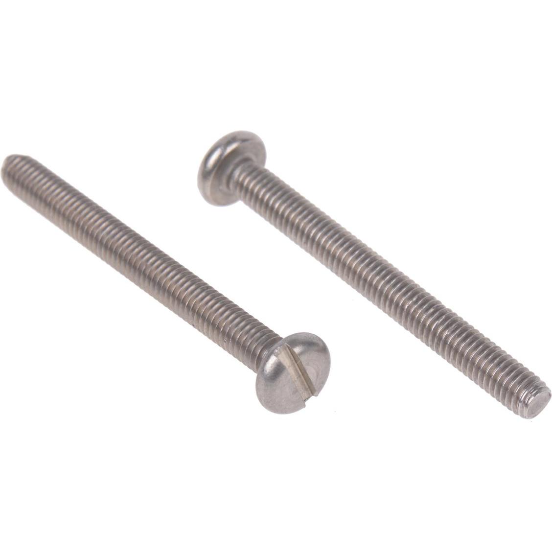 Rs Pro, Schrauben, Linsenschrauben Schlitz M4x40mm (1 Schrauben pro Stück)