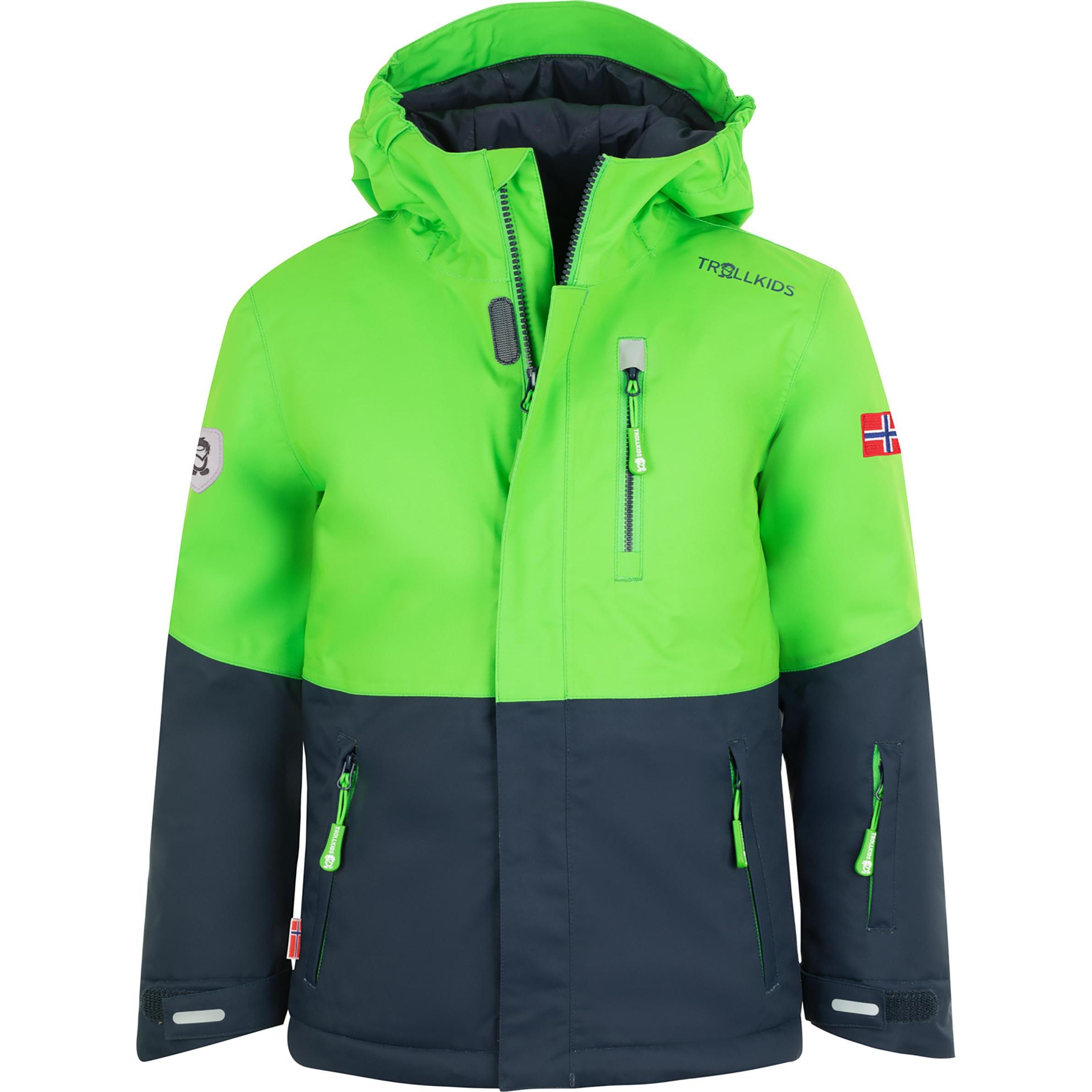 Trollkids, Jungen, Jacke, Hallingdal (92), Grün, 92