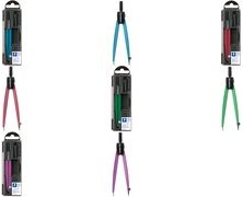 Actual product image Staedtler School compass 550 50 metallic blue