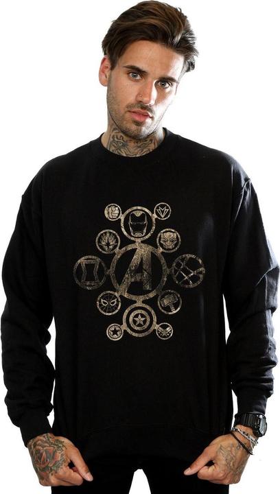 Image du produit - Sweat AVENGERS INFINITY WAR ICONS - Homme (L)