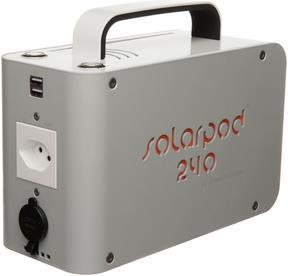 Actual product image Sunbird Solar Solarpod 240