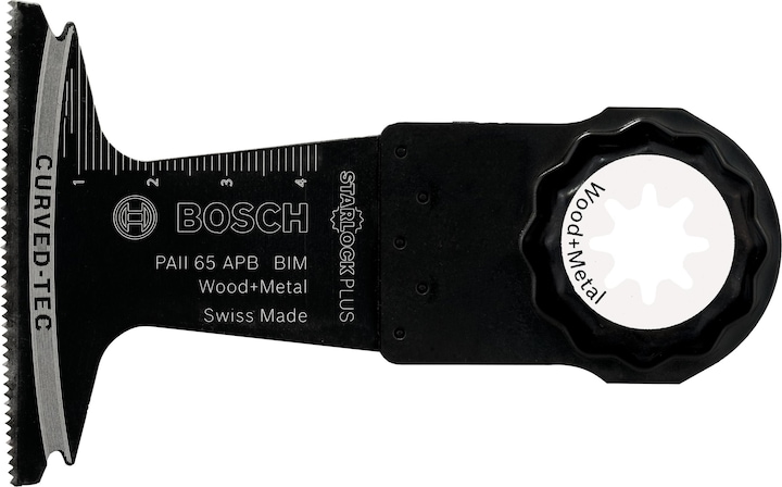 Bosch Professional Zubehör BIM Tauchsägeblatt PAII 65 APB, Wood and Metal, 50 x 65 mm, 1er-Pack