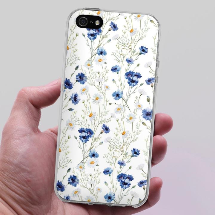 Produktbild DeinDesign Silikon Hülle für Apple iPhone 5 Handyhülle Case Smartphone Schutzhülle Blume Blumen Muster (Apple iPhone 5)