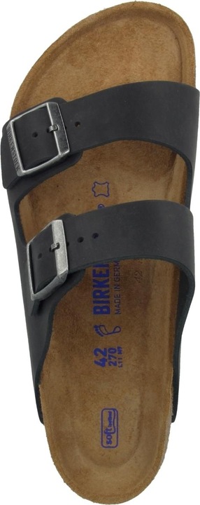 Produktbild Birkenstock Arizona Weichbettung Fettleder Nubuk Normal (41)