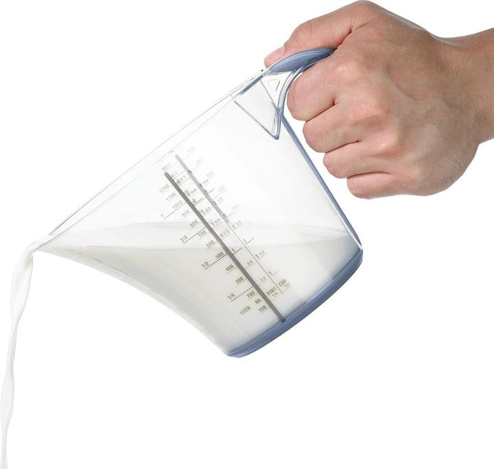 Productafbeelding Rotho Maatbeker Loft 12 dl, blauw/transparant (1200 ml)