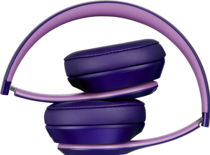 Actual product image Beats Solo3 Wireless On-Ear Headphones Pop Violet (40 h, Wireless)