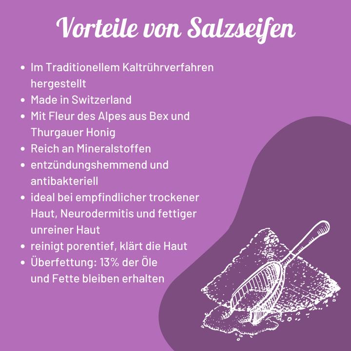 Immagine prodotto Vivi Soaps Fleur des Alpes - Salzseife (Sapone duro)