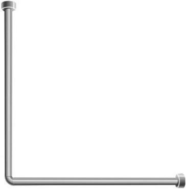 Produktbild Gedy SHOWER RAIL 80X170 D.25 CHROME