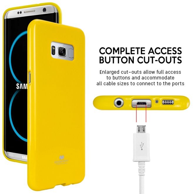 Actual product image Goospery Pearl Jelly Series (Samsung Galaxy S8+)
