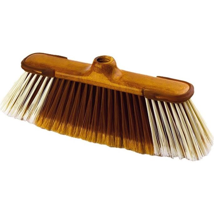 Okko Scopa Per Pavimenti Iberica Fibra 01414, Utensili pulizia, Nero, Marrone