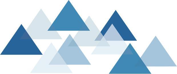 Actual product image Trenddeko Triangle cloud (25 x 60 cm)