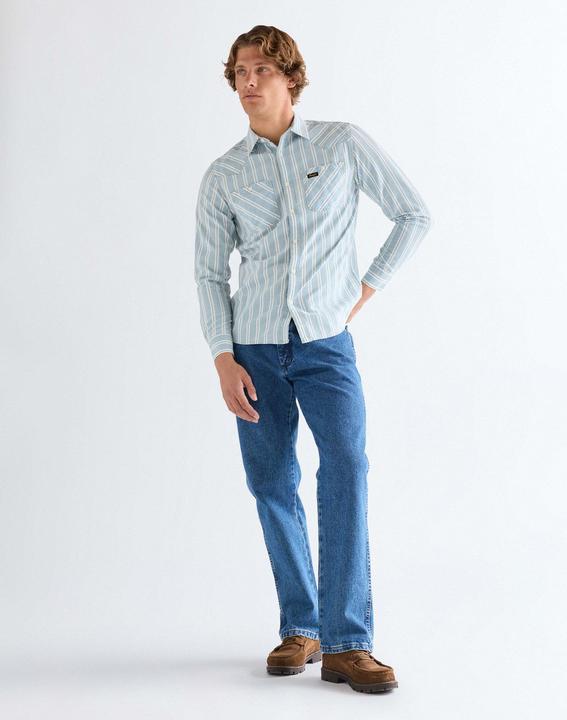 Actual product image Wrangler Langarmhemd Chambray (S)