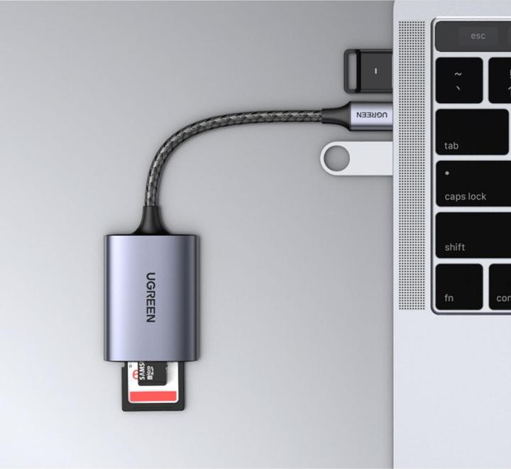 Immagine prodotto Ugreen USB-C Card Reader CM401 (USB-C)