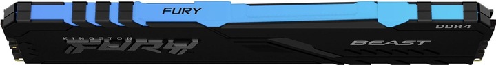 Actual product image Kingston FURY Beast RGB (1 x 32GB, 3600 MHz, DDR4-RAM, DIMM)