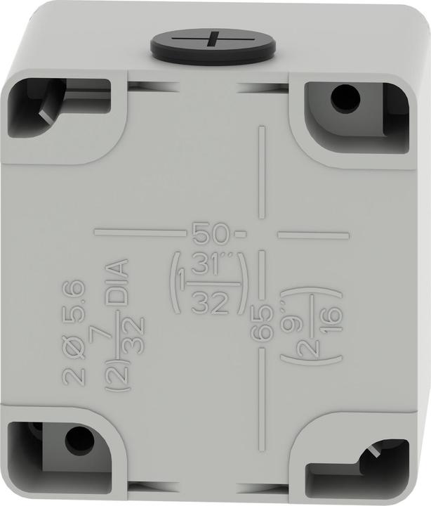 Produktbild Schneider Electric XAPD1502 Leergehäuse XAP Metall grau für 2x22mm - CSA (Gehäuse)