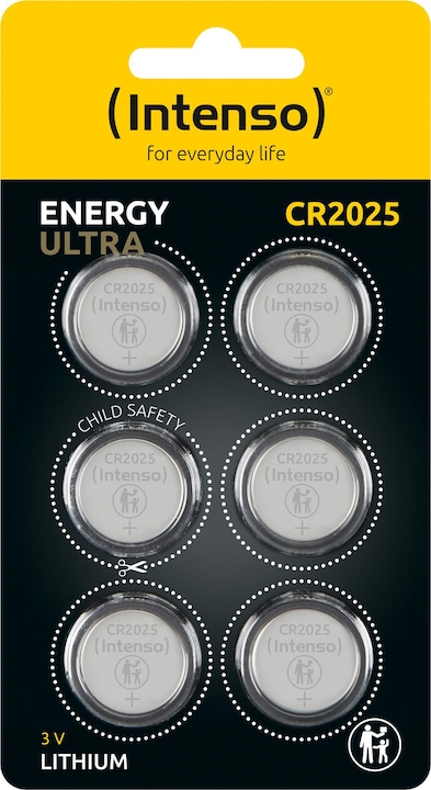 Produktbild Intenso Energy Ultra (6 Stk., CR2025, 160 mAh)