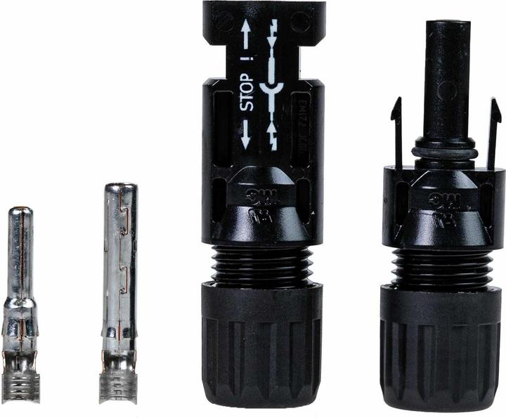 Actual product image Stäubli solar plug set (M+W) (Solar connector)