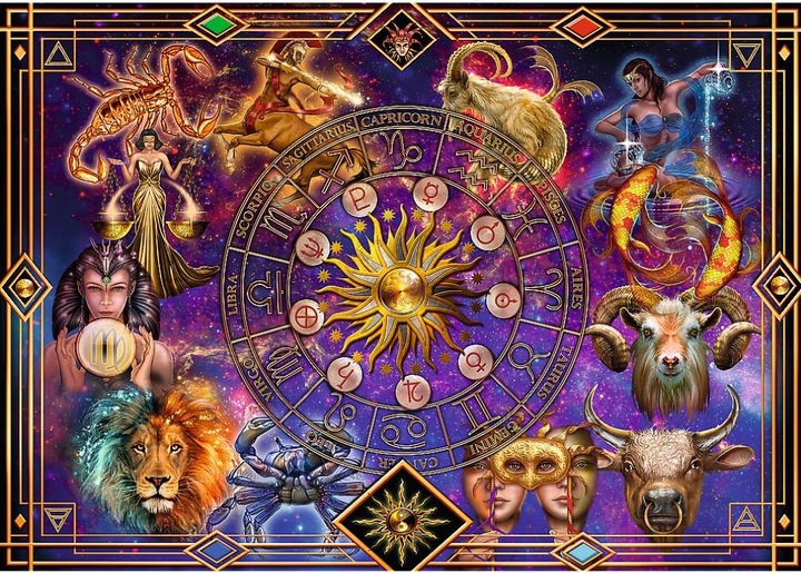Image du produit Trefl Puzzle en spirale 1040? Signe du zodiaque (1040 pièces)