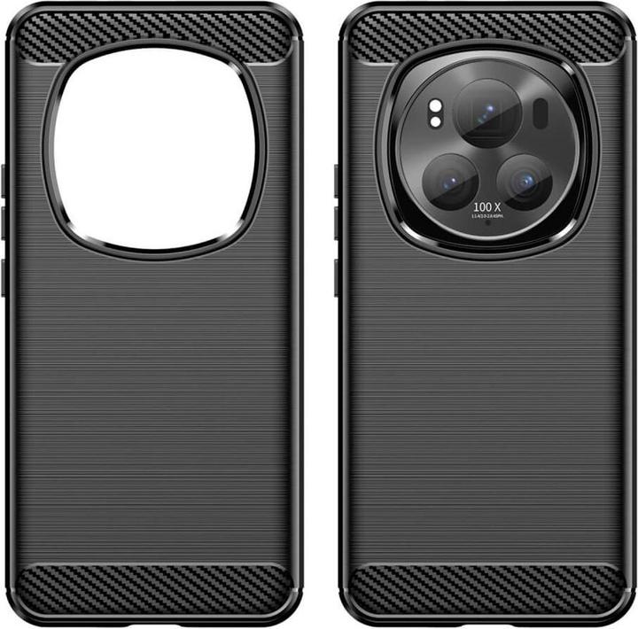 Immagine prodotto Cover-Discount Honor Magic6 Pro - Custodia in metallo effetto carbonio nero (Honor Magic6 Pro)
