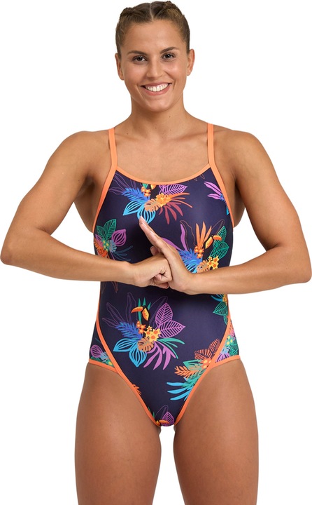 Actual product image Arena W Toucan Swimsuit Super Fly Back (38)