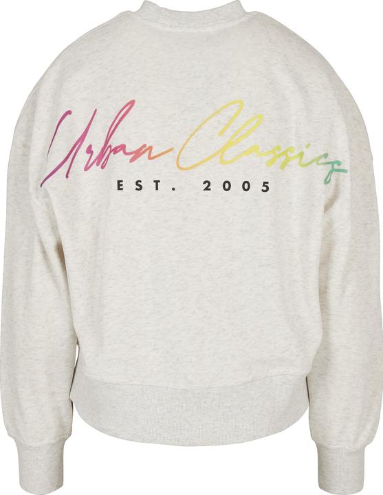 Produktbild Urban Classics Ladies Oversized Rainbow Crewneck (S)