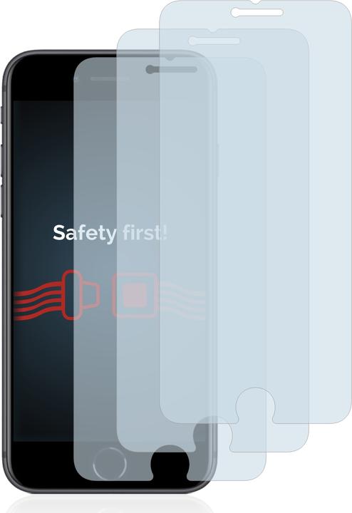 Produktbild Savvies Panzerglas Hartglas Displayschutz (3 Stk., Apple iPhone 8)