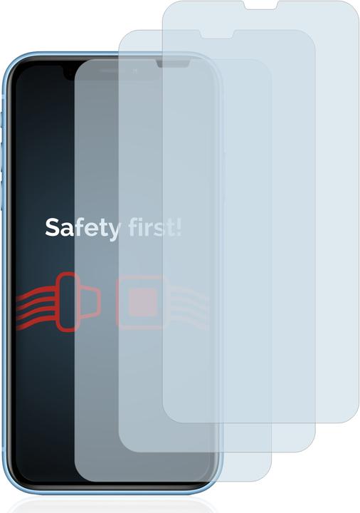 Actual product image Savvies Tempered Glass (3 pcs., Apple iPhone XR)