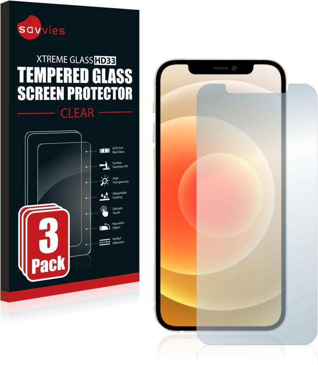 dipos I Pellicola Protettiva Compatibile con iPhone 12 Mini Protezione
