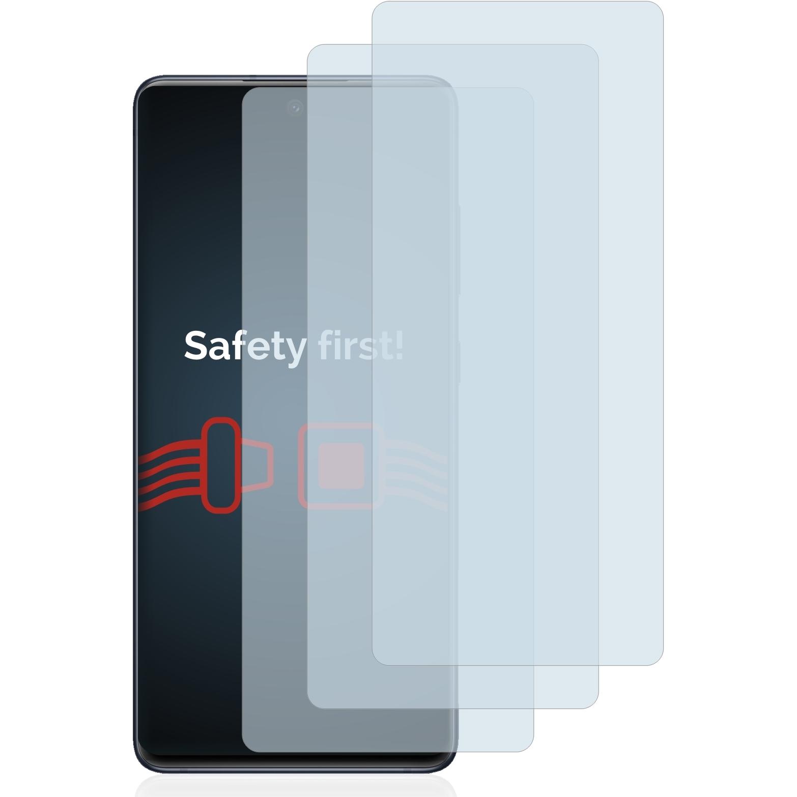 Thumbnail - Savvies Panzerglas Hartglas Displayschutz (3 Stück, Samsung Galaxy S20 FE), Smartphone Schutzfolie, Transparent