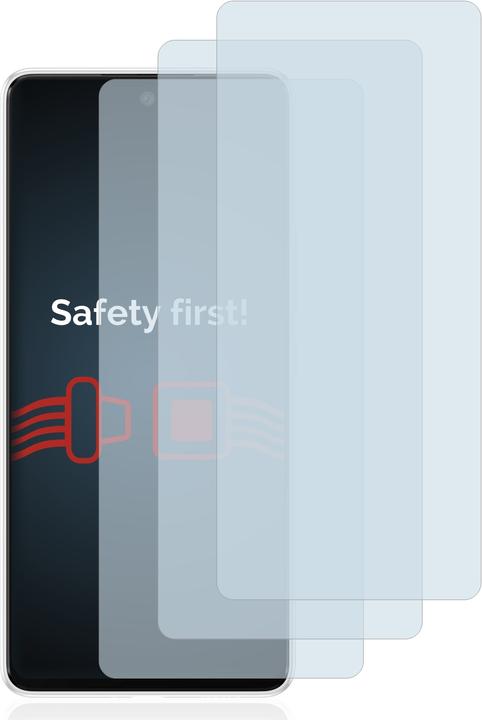 Actual product image Savvies Tempered Glass (3 Piece, Samsung Galaxy A53 5G)