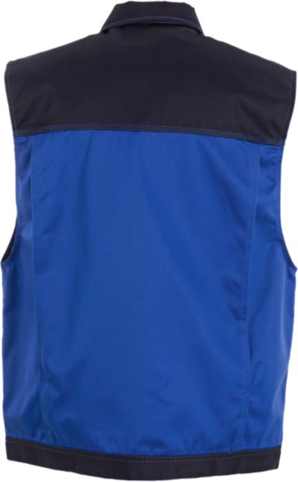 Actual product image Planam Waistcoat cornflower blue/navy M L (L)