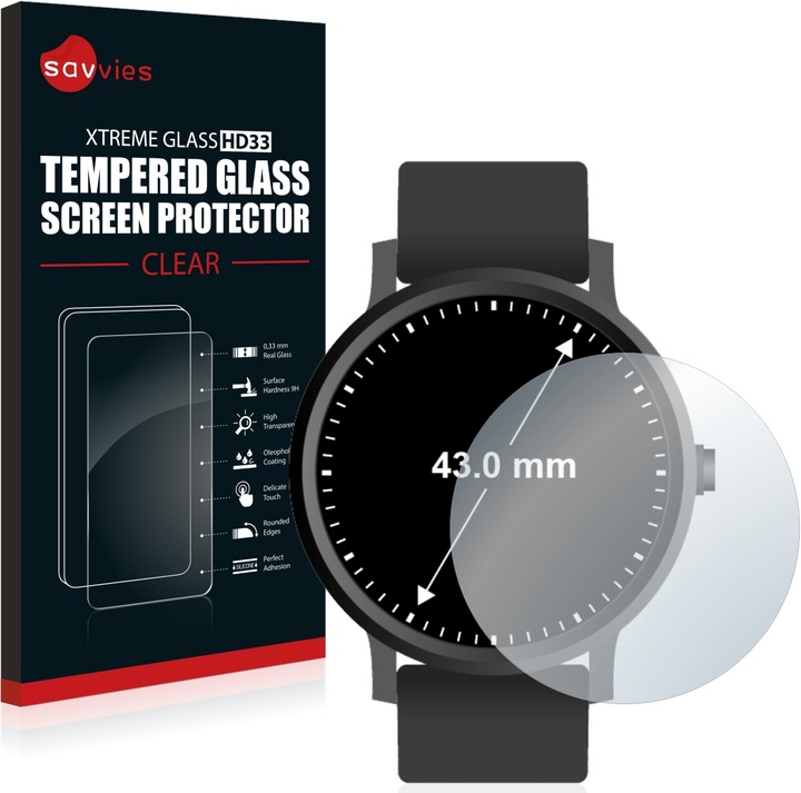 Actual product image Savvies Tempered Glass