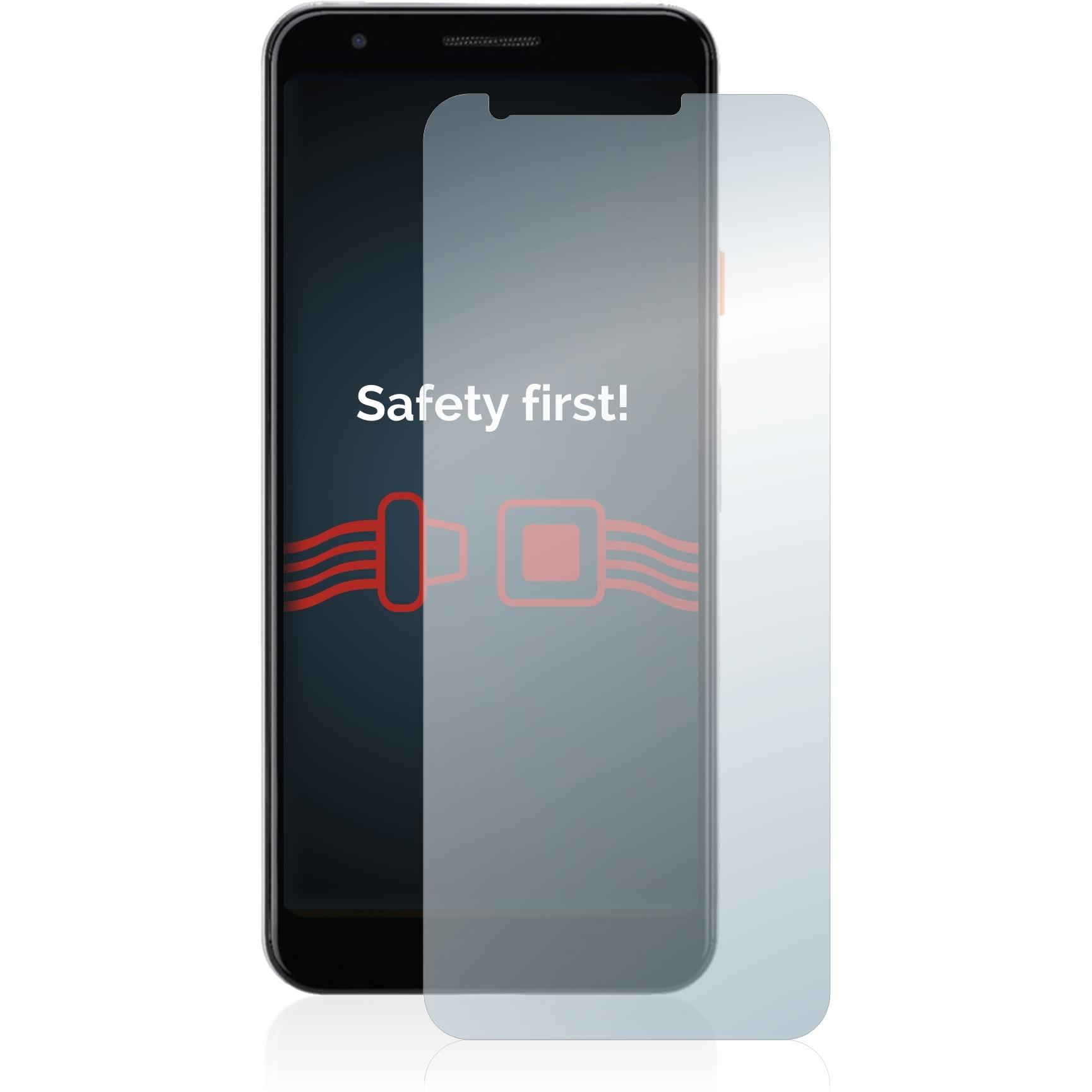 Thumbnail - Savvies Panzerglas Hartglas Displayschutz (1 Stück, Google Pixel 3a), Smartphone Schutzfolie, Transparent