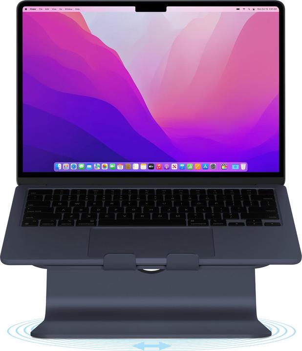 Actual product image Raindesign mStand360 Laptop Stand midnight