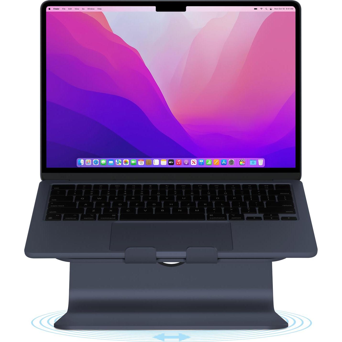 Thumbnail - Raindesign mStand360 Laptop Stand midnight, Notebook Ständer, Schwarz