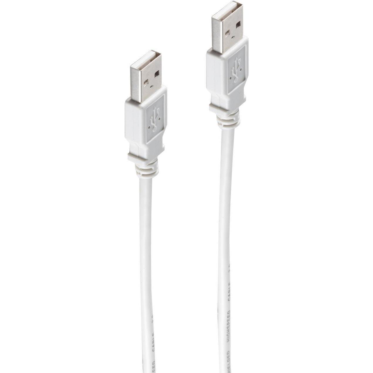 Shiverpeaks BASIC-S USB 2.0 Kabel, A-Stecker (1 m, USB 2.0), USB Kabel