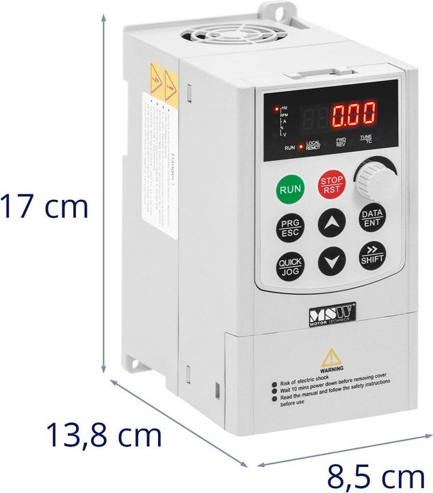Produktbild MSW VFD-Frequenzumrichter 1500 W 400 V Frequenzumformer Stromrichter LED-Display