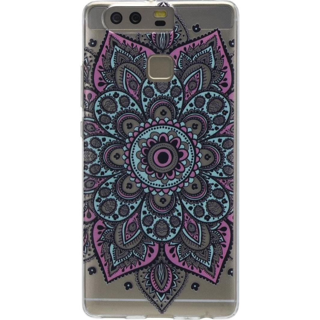 König Design Huawei P9 Plus Hülle Case Handy Cover Schutz Tasche Schutzhülle Henna Etuis Bunt (Huawei P9 Plus), Smartpho...