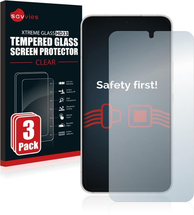 Image du produit Savvies Verre Trempé Protection Écran (3 pièce(s))
