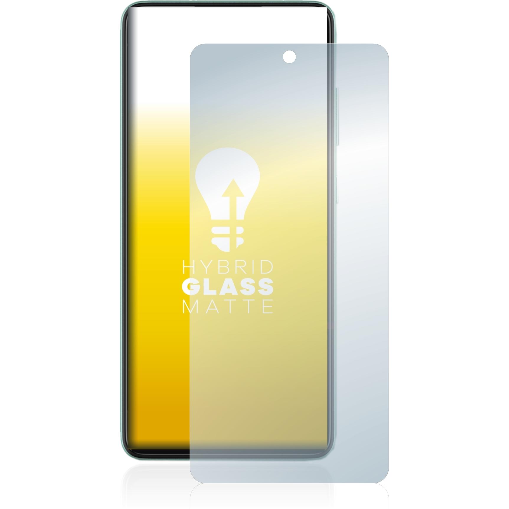 Thumbnail - upscreen Reflection Shield Panzerglasfolie Matt (1 Stück, Samsung Galaxy A52), Smartphone Schutzfolie, Grau