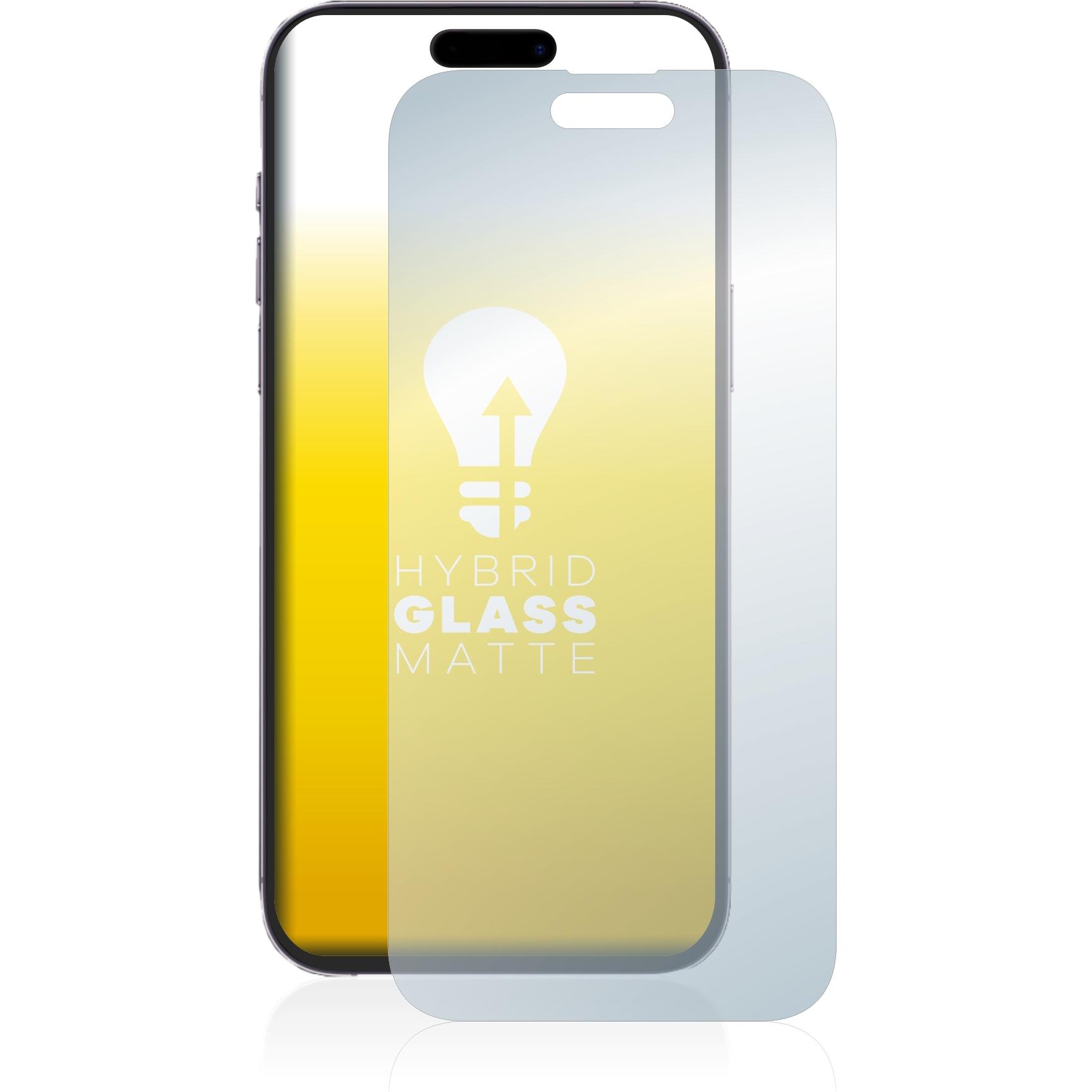 Thumbnail - upscreen Reflection Shield Panzerglasfolie Matt (1 Stück, Apple iPhone 14 Pro Max), Smartphone Schutzfolie, Grau