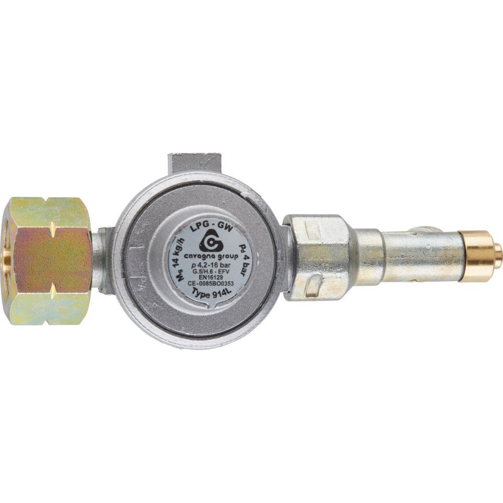 Magni, Grillausstattung + Ersatzteile, TGO Regler 14 0kg/h 4bar Kombi x G 3/8 mit SBS