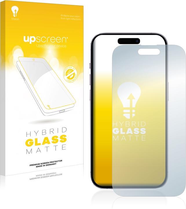 Immagine prodotto upscreen Reflection Shield Vetro Opaco (1 Pezzo/i, Apple iPhone 14 Pro)
