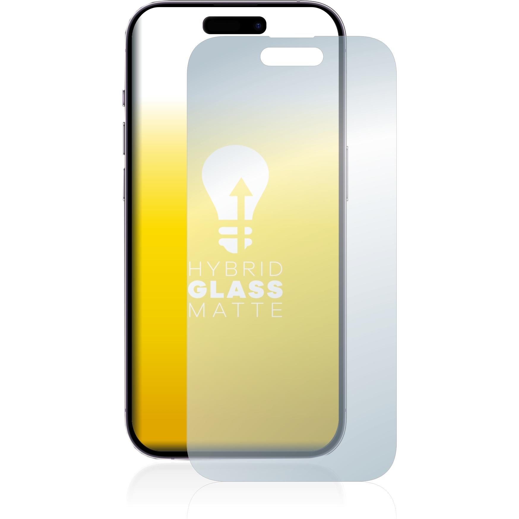 Thumbnail - upscreen Reflection Shield Panzerglasfolie Matt (1 Stück, Apple iPhone 14 Pro), Smartphone Schutzfolie, Grau