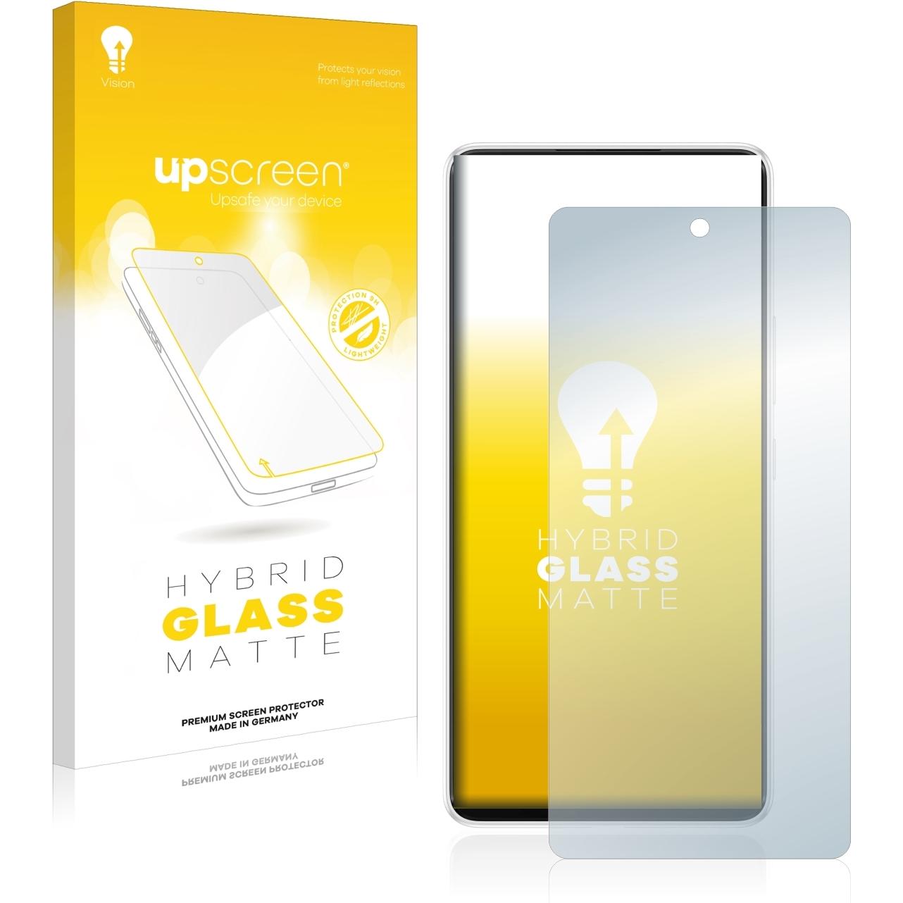 upscreen Reflection Shield Panzerglasfolie Matt (1 Stück, Samsung Galaxy A53 5G), Smartphone Schutzfolie, Grau