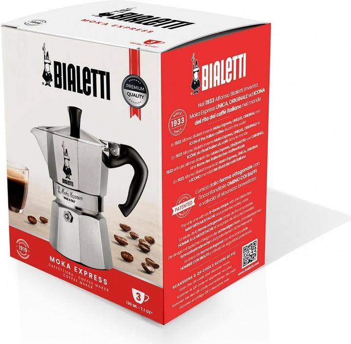 Image du produit Bialetti Moka 3 tasses (3 Tasses)